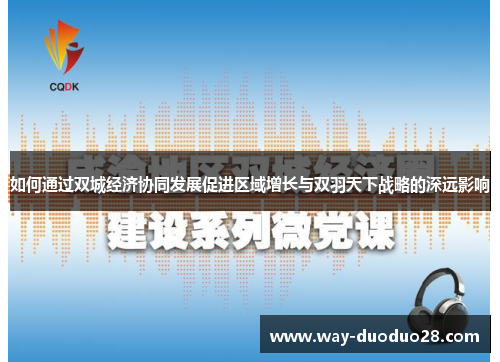 如何通过双城经济协同发展促进区域增长与双羽天下战略的深远影响 如何通过双城经济协同发展促进区域增长与双羽天下战略的深远影响